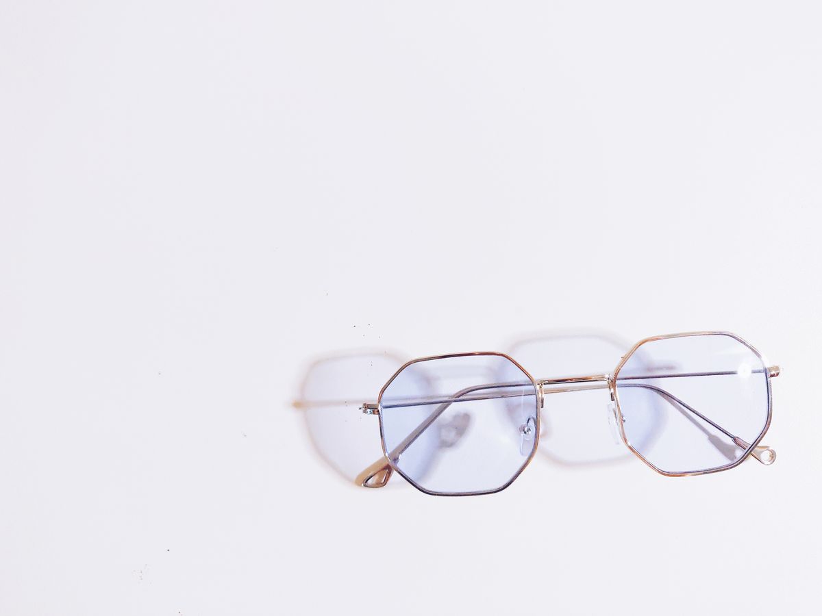 Rimless Oval Sunglasses style reference