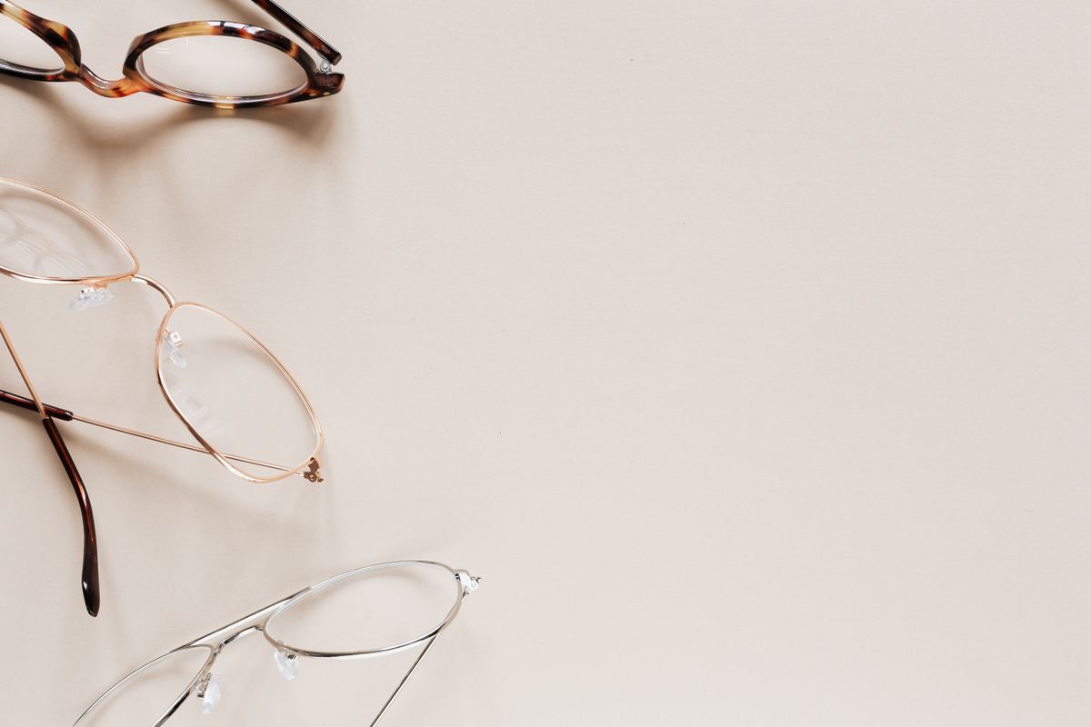 Cherry Gradient Rimless Sunglasses style reference