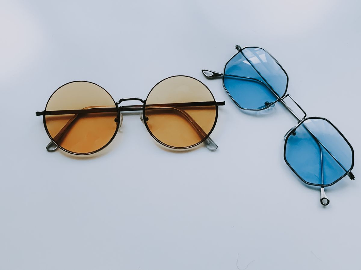 Modern Square Rimless Sunglasses style reference